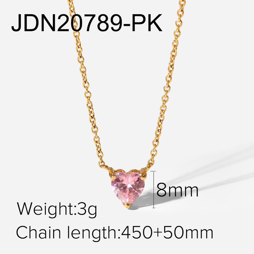 Kendall Heart Necklace - Picture 11 of 13